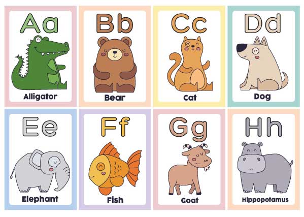 alphabet learning for kids