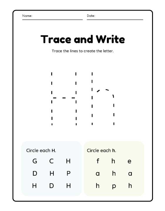 alphabet tracing for kids