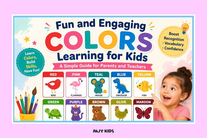 Easy Colors Learning for Kids: Fun Activities to Teach Toddlers and ...
