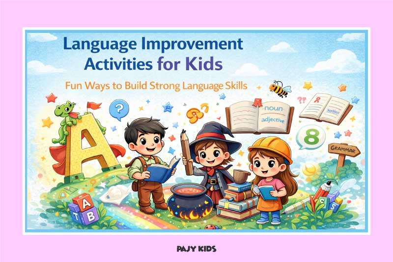 +20 Best Language Arts Activities for Kids to Improve Vocabulary and ...