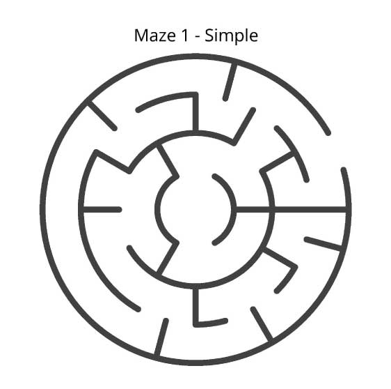 maze worksheets for preschoolers