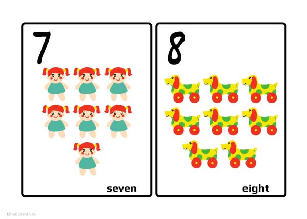 preschool number recognition