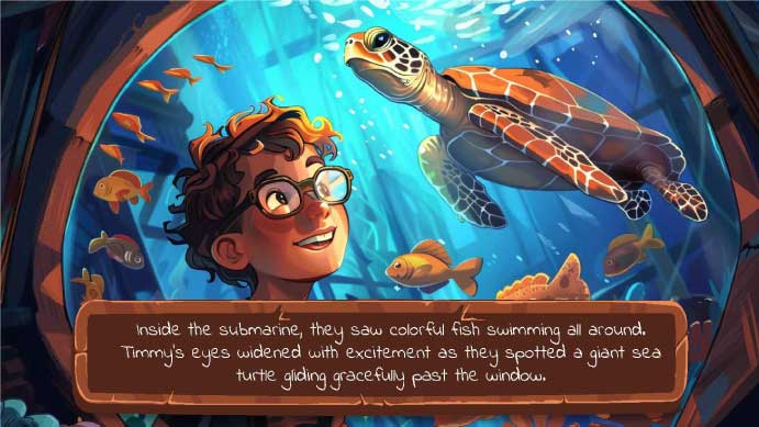 sea animals learning for kids