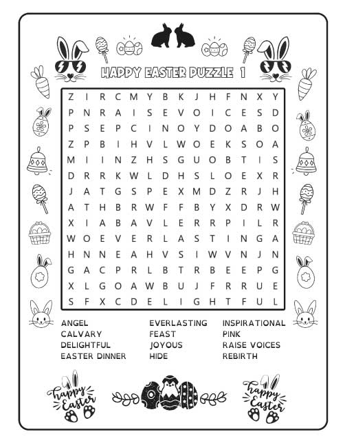 spring educational puzzles