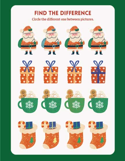 Christmas worksheets for kids