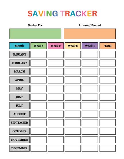 kids goal setting worksheets